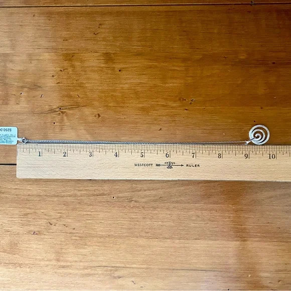 💎 925 Stamped Silver Pavé Diamonds Spiral of Life Necklace - Picture 10 of 13